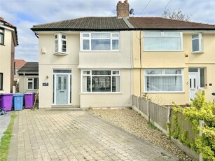 3 bedroom semi-detached house for sale in Elmtree Close, West Derby, Merseyside, L12