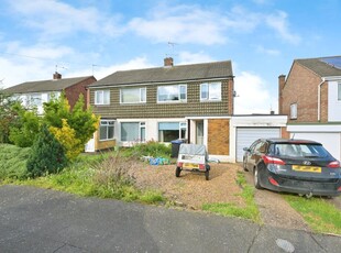 3 bedroom semi-detached house for sale in Meshaw Crescent, Northampton, Northamptonshire, NN3