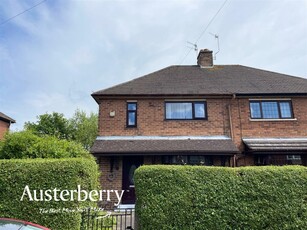 3 bedroom semi-detached house for sale in Parkhead Drive, Weston Coyney, Stoke-On-Trent, ST3
