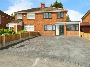 4 bedroom semi-detached house for sale in Phythian Crescent, Penketh, Warrington, Cheshire, WA5