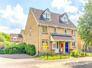 Semi-detached house to rent in Barnum Court, Rodbourne, Swindon, Wiltshire SN2