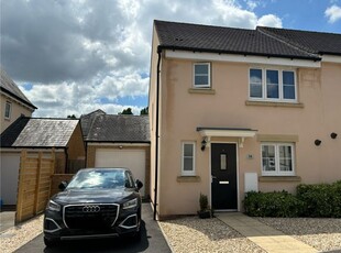 Semi-detached house to rent in Centenary Way, Bovey Tracey, Newton Abbot TQ13