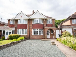 Semi-detached house to rent in Newborough Road, Shirley, Solihull B90