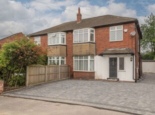Semi-detached house to rent in The Avenue, Alwoodley, Leeds LS17