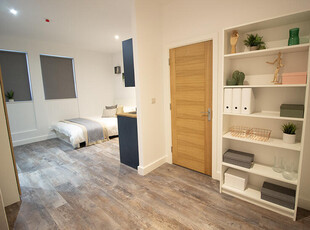 Studio flat for rent in Flat 509, Sandfield House, 5 Mansfield Road, Nottingham, Nottinghamshire, NG1 3FB, United Kingdom, NG1