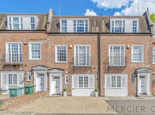 Terraced house for sale in Marston Close, South Hampstead NW6