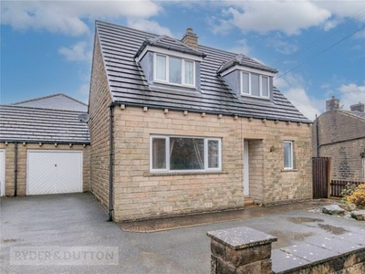 Link-detached house for sale in Scholes Moor Road, Scholes, Holmfirth, West Yorkshire HD9