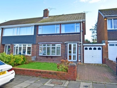 Semi-detached house to rent in Langdon Close, North Shields NE29