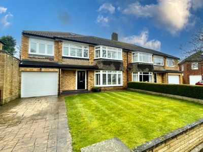 4 bedroom semi-detached house for sale in Hazelmere Avenue, Newcastle upon Tyne, Tyne and Wear, NE3