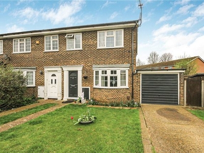 End terrace house to rent in Kingfisher Drive, Staines-Upon-Thames, Surrey TW18