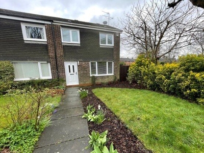 End terrace house to rent in Milverton Court, Newcastle Upon Tyne NE3