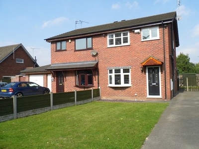 Semi-detached house to rent in Coleridge Way, Crewe, Cheshire CW1