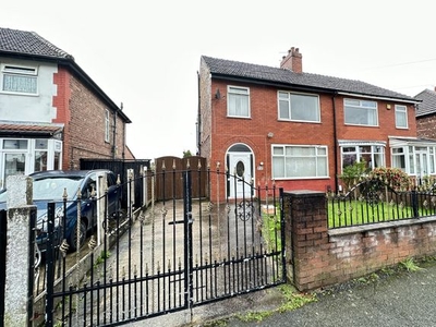Semi-detached house to rent in Cringle Road, Manchester, Greater Manchester M19
