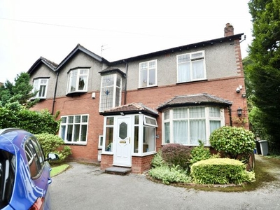 Semi-detached house to rent in Oakfield Road, Sale, Manchester M33