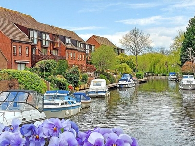 Terraced house to rent in Temple Mill Island, Marlow, Buckinghamshire SL7
