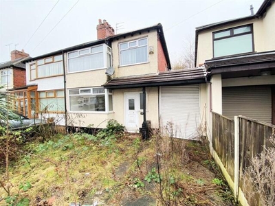 3 Bedroom Semi-detached House For Sale In Huyton