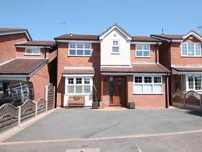 Detached house for sale in Briar Close, Hugglescote, Leicestershire LE67