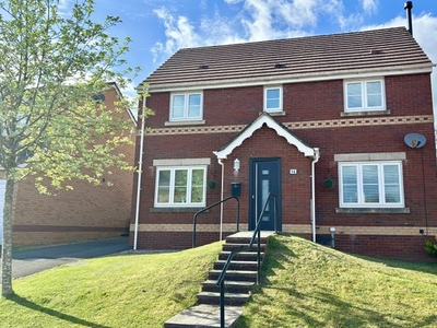 Detached house for sale in Parc Gilbertson, Gelligron, Pontardawe, Swansea. SA8