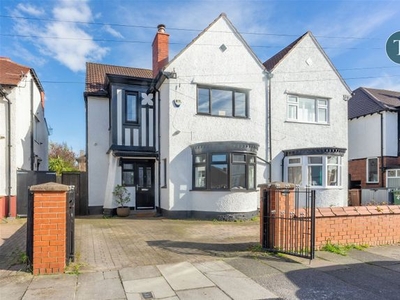 Semi-detached house for sale in Kingsway, Wallasey, Wirral CH45