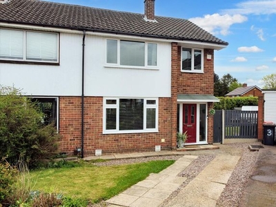 Semi-detached house for sale in Stoneleigh Close, Chilwell, Nottingham NG9