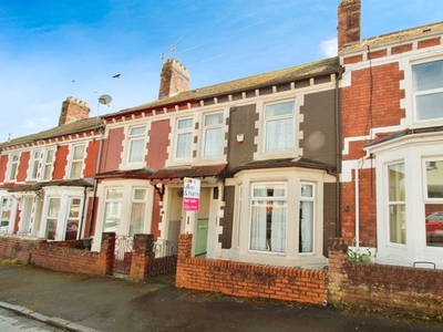 Terraced house for sale in Andrew Road, Penarth CF64