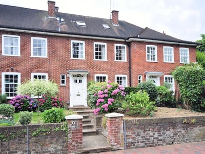 Terraced house for sale in Redington Gardens, Hampstead, London NW3