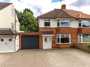 Semi-detached house for sale in Lincoln Drive, Croxley Green, Rickmansworth, Hertfordshire WD3