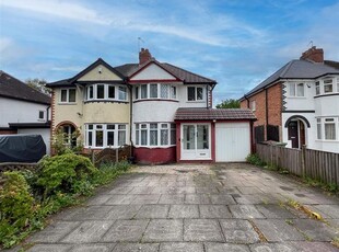 Semi-detached house for sale in Stroud Road, Shirley, Solihull B90