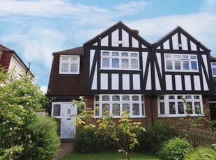 Semi-detached house for sale in Wycherley Crescent, New Barnet, Barnet EN5
