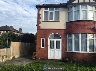 Semi-detached house to rent in Coleby Avenue, Manchester M16