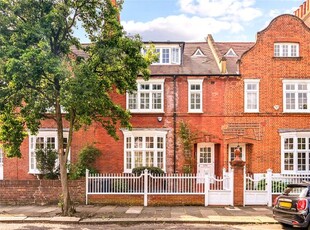 Terraced house for sale in Marlborough Crescent, Bedford Park, Chiswick, London W4