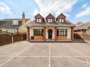 Detached bungalow for sale in Ongar Road, Pilgrims Hatch, Brentwood CM15