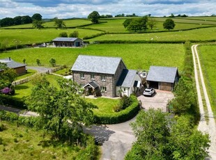 Detached house for sale in Garthbrengy, Brecon, Powys LD3
