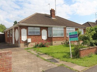 Semi-detached bungalow to rent in Plumtree Avenue, Wellingborough NN8