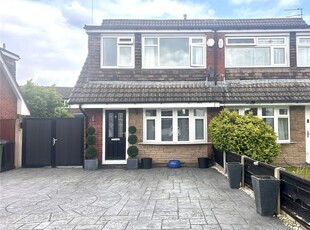 Semi-detached house for sale in Shearwater Road, Stockport, Greater Manchester SK2