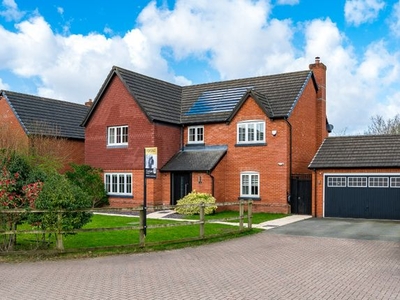 Detached house for sale in Emerald Drive, Croft, Warrington, Cheshire WA3