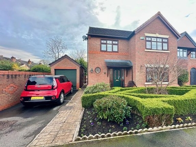 Detached house for sale in John Gresty Drive, Willaston, Cheshire CW5