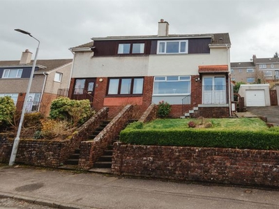 Semi-detached house for sale in Cowal View, Gourock PA19