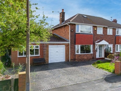 Semi-detached house for sale in East Downs Road, Cheadle Hulme, Cheadle, Cheshire SK8