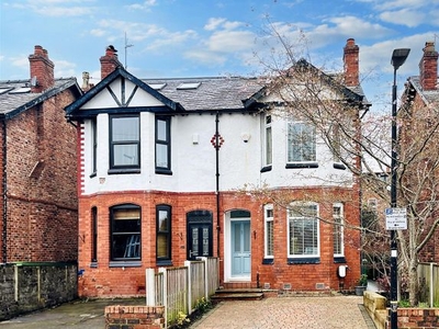 Semi-detached house for sale in Hazel Road, Altrincham WA14