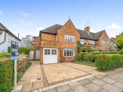Semi-detached house for sale in Hill Rise, London NW11