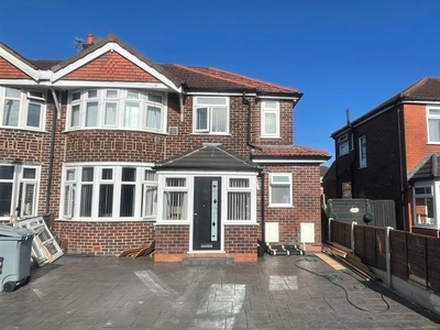 Semi-detached house for sale in Norwich Road, Stretford, Manchester M32
