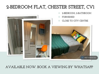 2 bedroom flat for rent in Chester Street, Coventry, CV1