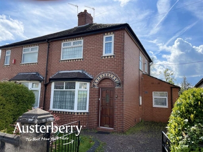 2 bedroom semi-detached house for sale in Cemlyn Avenue, Stoke-On-Trent, ST3