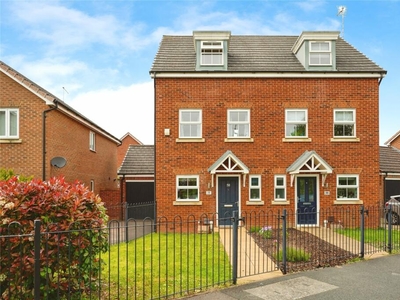 3 bedroom semi-detached house for sale in Brize Avenue Kingsway, Quedgeley, Gloucester, Gloucestershire, GL2