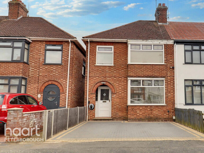 3 bedroom semi-detached house for sale in Clare Road, Peterborough, PE1