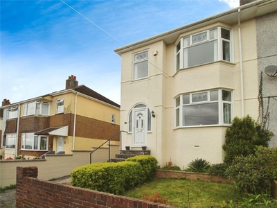 3 bedroom semi-detached house for sale in Darwin Crescent, Plymouth, Devon, PL3