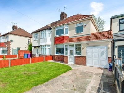 3 bedroom semi-detached house for sale in Eastcote Road, LIVERPOOL, Merseyside, L19