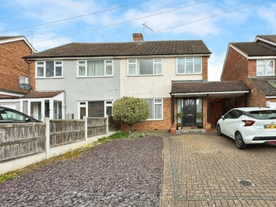 3 bedroom semi-detached house for sale in Glebe Crescent, Broomfield, Chelmsford, CM1