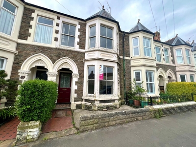 3 bedroom terraced house for sale in Bangor Street, Roath, Cardiff, CF24